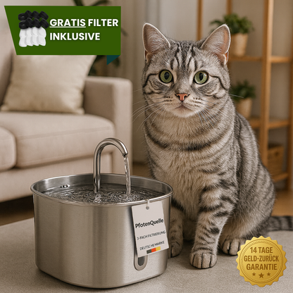 Schütze deinen Vierbeiner vor Dehydration und Nierenproblemen mit Pfotenquelle